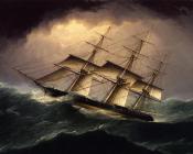 詹姆斯 E 巴特斯沃思 : Clipper in a Heavy Sea